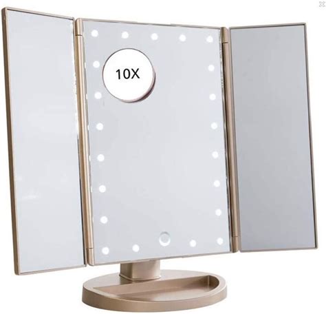 vanity light mirror amazon|make up mirrors with light and magnification.